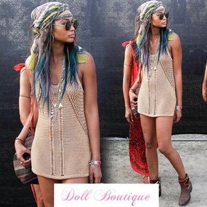 ✨Knit Hollow Out Beach Dress✨